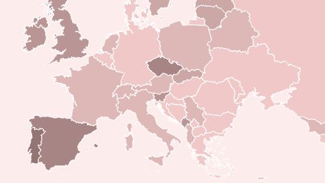 Počet nakažených klesá, přesto Česko stále patří k nejhorším v Evropě